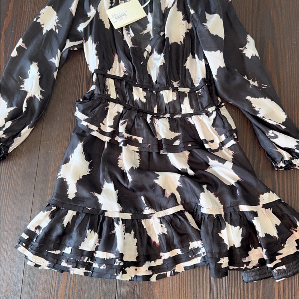 Ulla Johnson Black and White Dress